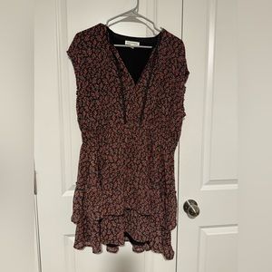 Newbury Kustom floral mini dress - size XL